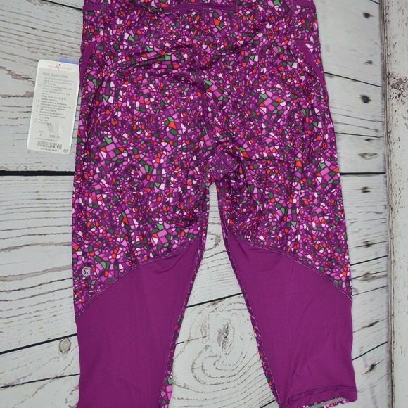 Lululemon Real Quick Crop Size 8 - Picture 3 of 7